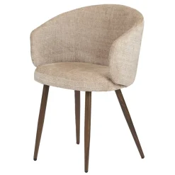 Luna stoelcrème (set van 2)