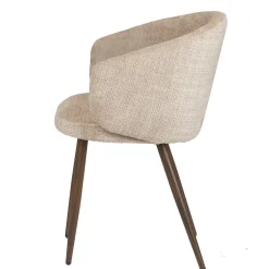 Luna stoelcrème (set van 2)