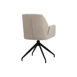 Luxe eetkamerstoel Storm Draaistoel Beige