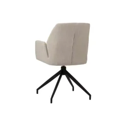Luxe eetkamerstoel Storm Draaistoel Beige