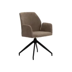 Luxe eetkamerstoel Storm Draaistoel Bruin