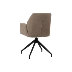 Luxe eetkamerstoel Storm Draaistoel Bruin