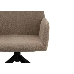 Luxe eetkamerstoel Storm Draaistoel Bruin