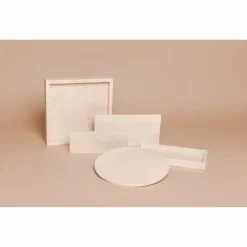 Marmer dienblad rechthoek L beige 20x40cm