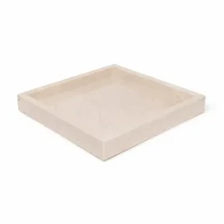 Marmer dienblad tray 30x30cm beige