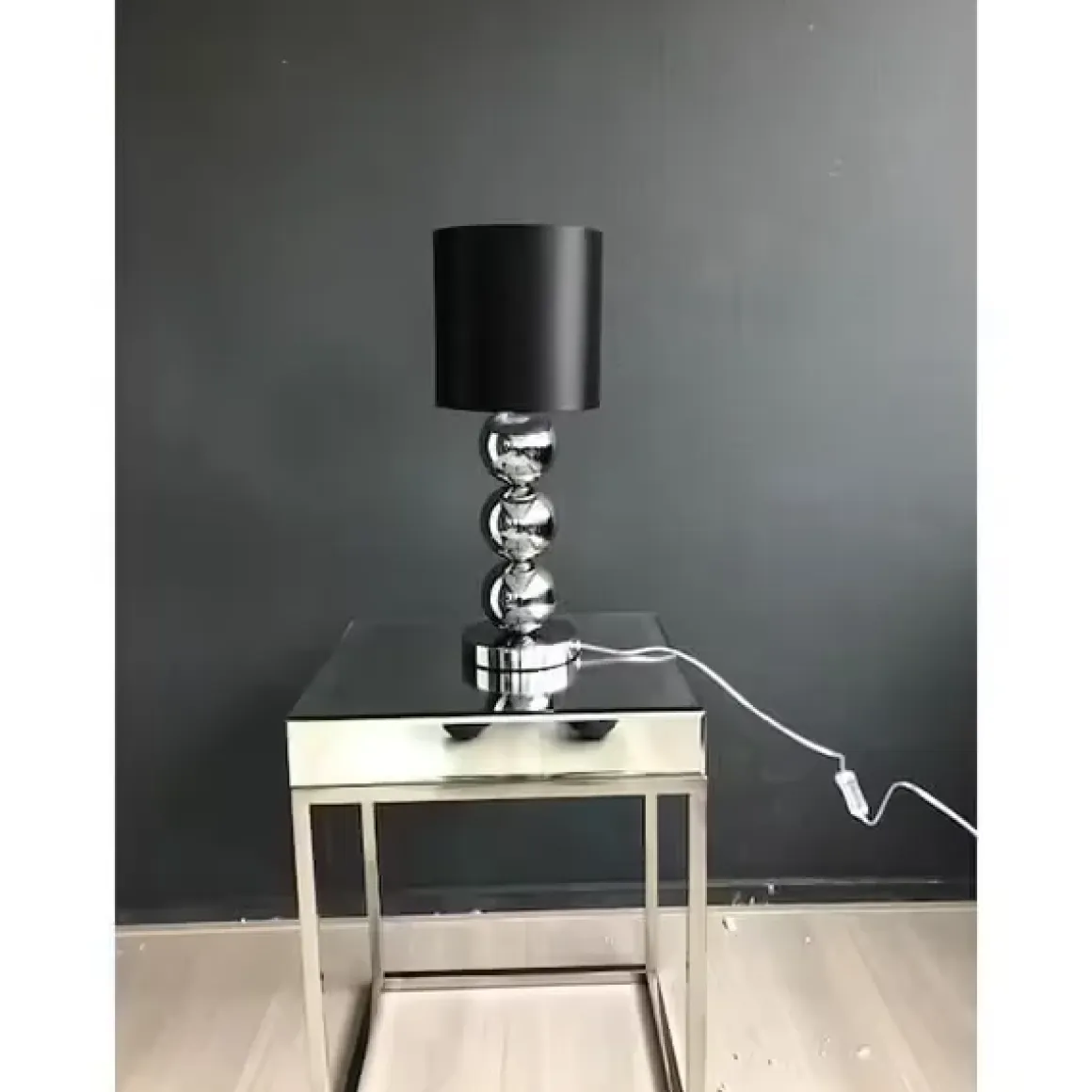 Mini Bollamp Chroom