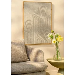 Mista Wanddecoratie – L60 x B3 x H80 cm – 100% FSC – Mdf – Bruin