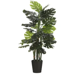 Monstera Kunstplant – H140 x Ø80 cm – Groen