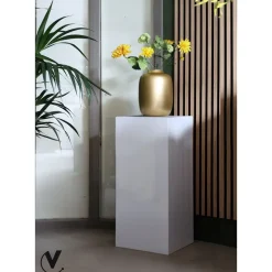 Mont Blanc shiny white L35 x B35 x H80cm Copy