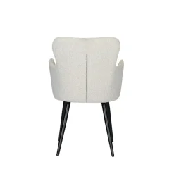 Oorfauteuil parelwit (Set van 2)