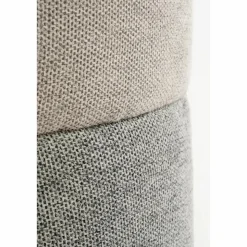 Opbergpoef – H45 x Ø40 cm – Grijs