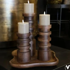 Organisch dienblad – Breckenridge walnut hout