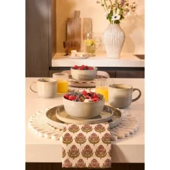 Ozzu Serviesset 4 Persoons – Steengoed – Grijs