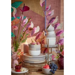 Ozzu Serviesset 4 Persoons – Steengoed – Off-white