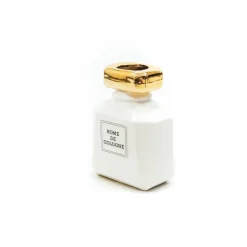 Parfum Vaas wit-goud #3