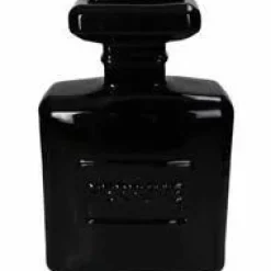 Parfum vaas zwart 20x9x30cm