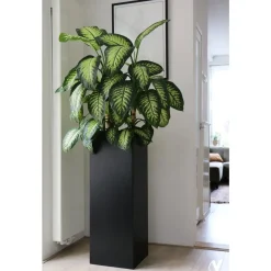 Pearl matte black L35 x B35 x H100cm