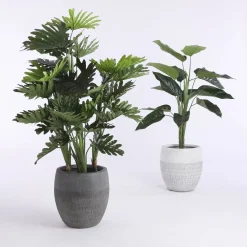 Philodendron Kunstplant – H100x Ø70 cm – Groen