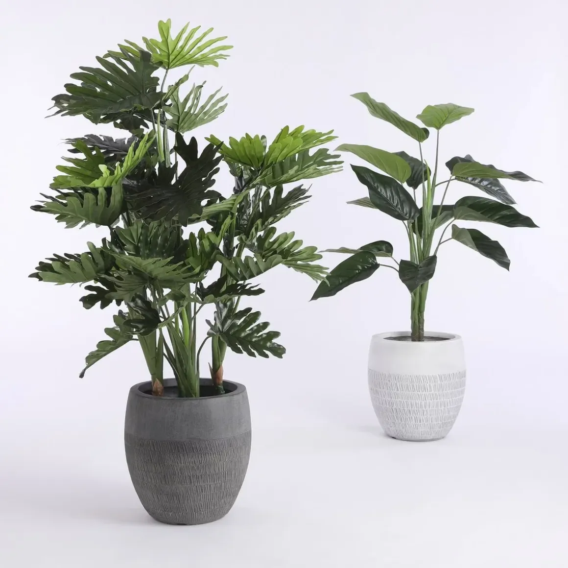 Philodendron Kunstplant – H100x Ø70 cm – Groen