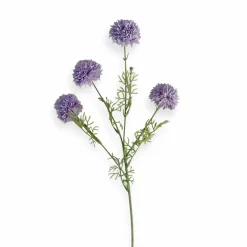 Pom Pom kunstbloem tak lila paars – 77 cm