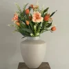 Real Touch Kunst Tulpen Boeket Oranje met of zonder vaas