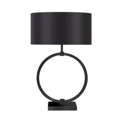 Ringlamp Zwart L