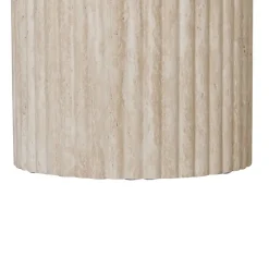 Salontafel Travertin Keramiek Japandi Interieur – Organisch 60,5×118 cm