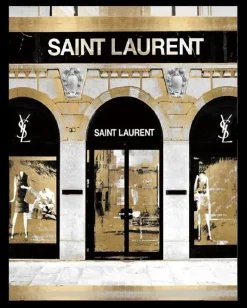 Schilderij poster met zwarte lijst luxe winkel SL 40x50cm