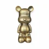 Staande teddy beer beeld goud 47 cm