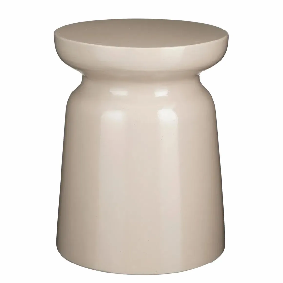 Stage Bijzettafel – H45 x Ø35 cm – Cement – Beige