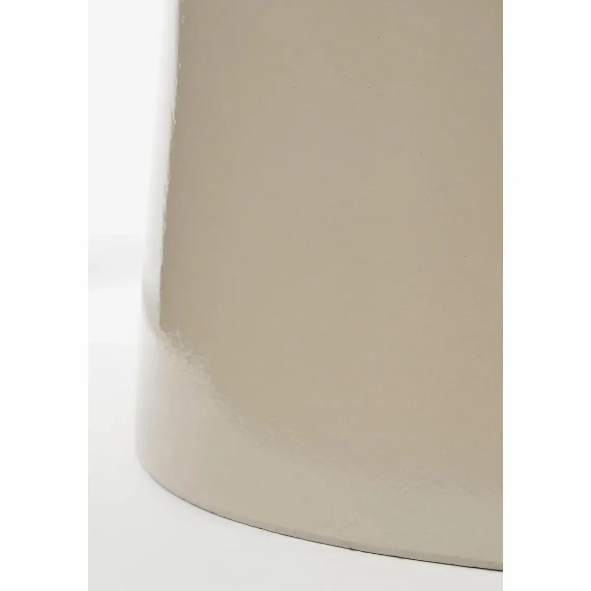 Stage Bijzettafel – H45 x Ø35 cm – Cement – Beige