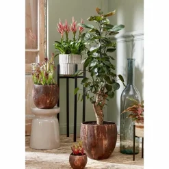 Stage Bijzettafel – H45 x Ø35 cm – Cement – Beige