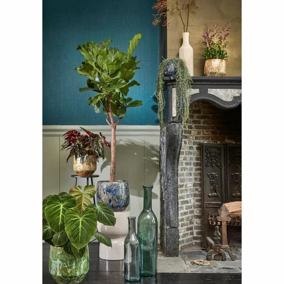 Stage Bijzettafel – H45 x Ø35 cm – Cement – Beige