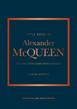 Tafelboek of Alexander McQueen blauw
