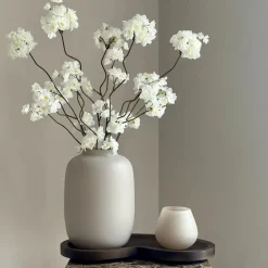 Tafeldecoratie set beige walnoot japandi