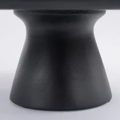 Tallo Taartplateau – H10 x Ø30 cm – 100% FSC Mangohout – Zwart