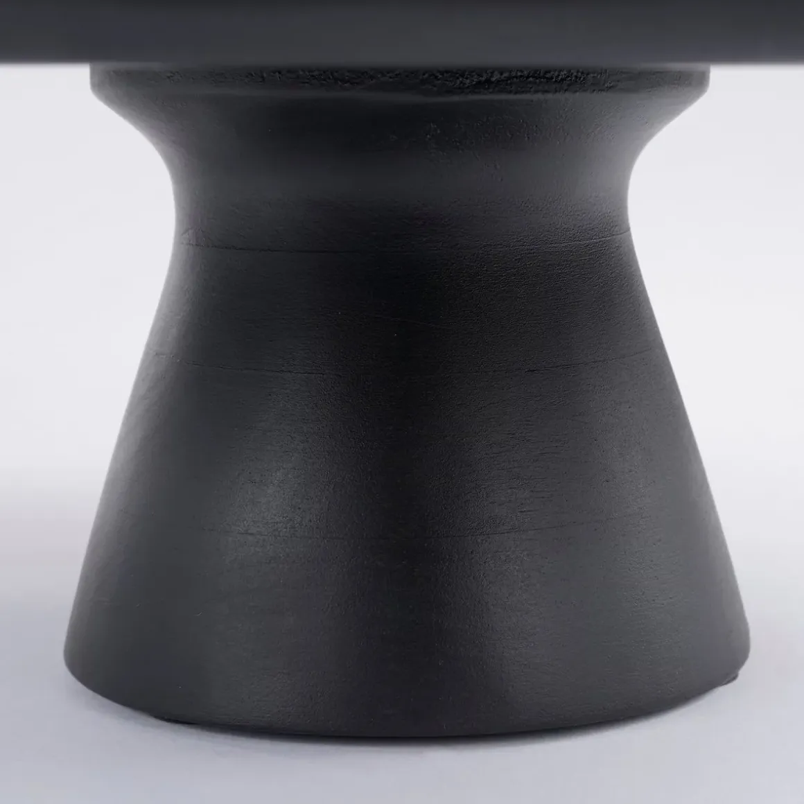 Tallo Taartplateau – H10 x Ø30 cm – 100% FSC Mangohout – Zwart