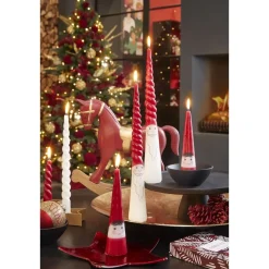 Tallo Taartplateau – H10 x Ø30 cm – 100% FSC Mangohout – Zwart