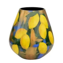 Tasman M lemon blue Ø26 x H28 cm