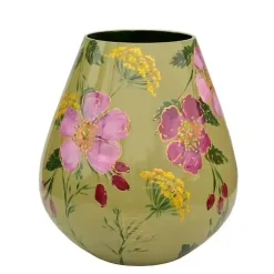 Tasman M rosehip green Ø26 x H28 cm