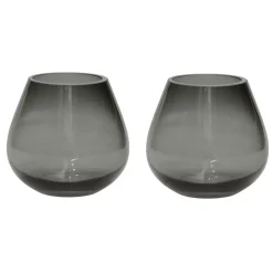 Theelichthouder – Tasman XS grey (set van 2 stuks)