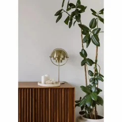 Travertine dienblad rond met rand Mooisa 30 cm