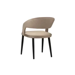 Tusk luxe eetkamerstoelen Zandwit (Brandvertragend) (Set van 2)