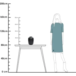 Vaas – Artic black zwart