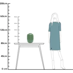 Vaas – Artic pastel green