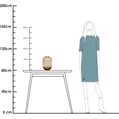 Vaas – Artic taupe