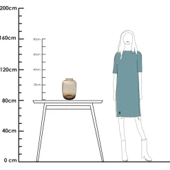 Vaas – Artic taupe