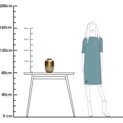 Vaas Artic gold Goud | Vase the World