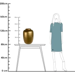 Vaas Artic gold Goud | Vase the World