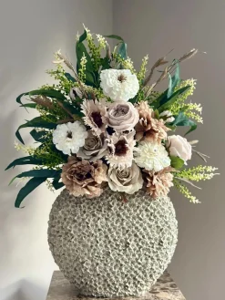 Vaas Beige Amelia 40x15x35cm